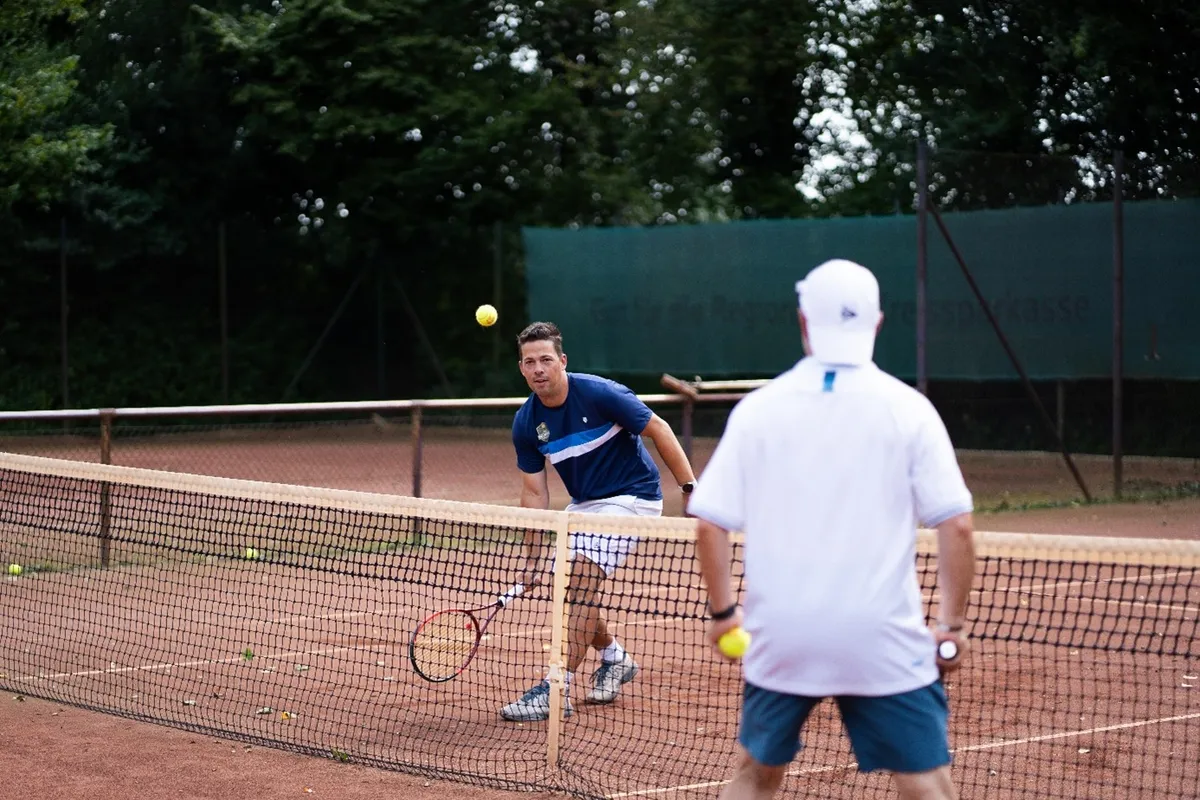 Spielgemeinschaft beim Tennis