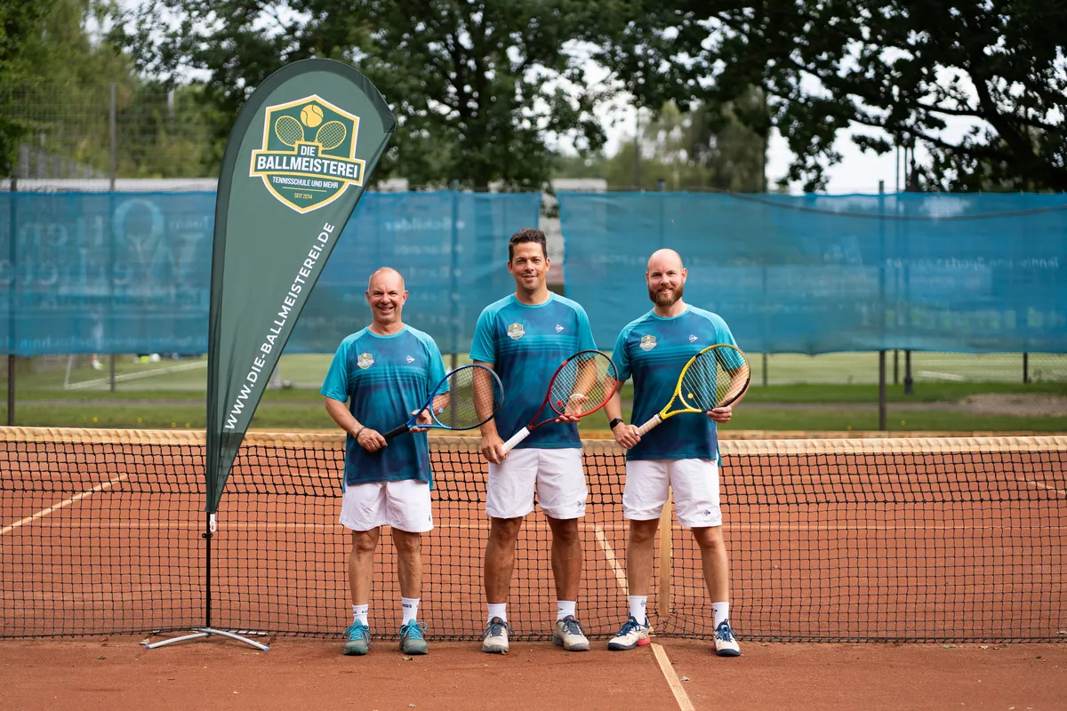 Tennis Training bei der Ballmeisterei